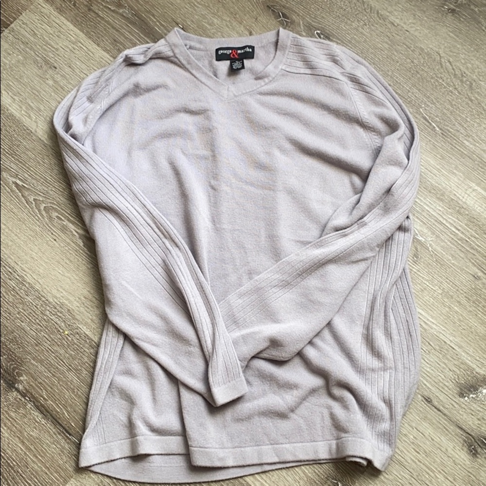 George & Martha Grey Men's Sweater XL